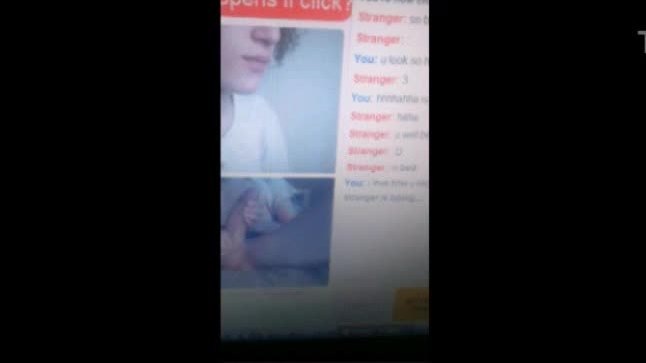 Omegle girl in love with huge cock